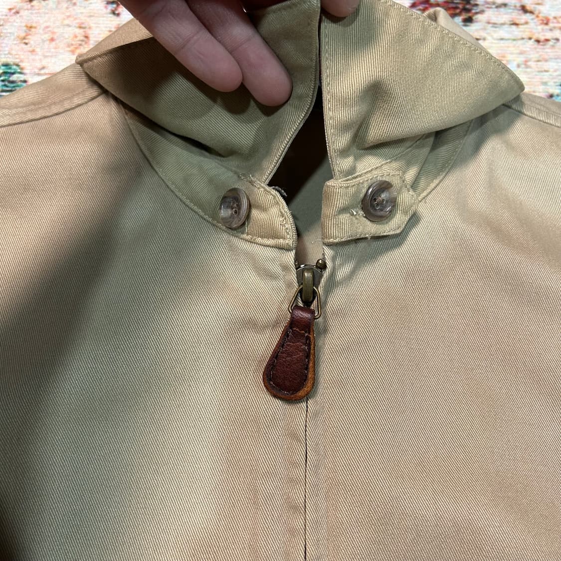 [L] 폴로 랄프로렌 바라쿠다 스윙자켓 베이지 상품이미지2