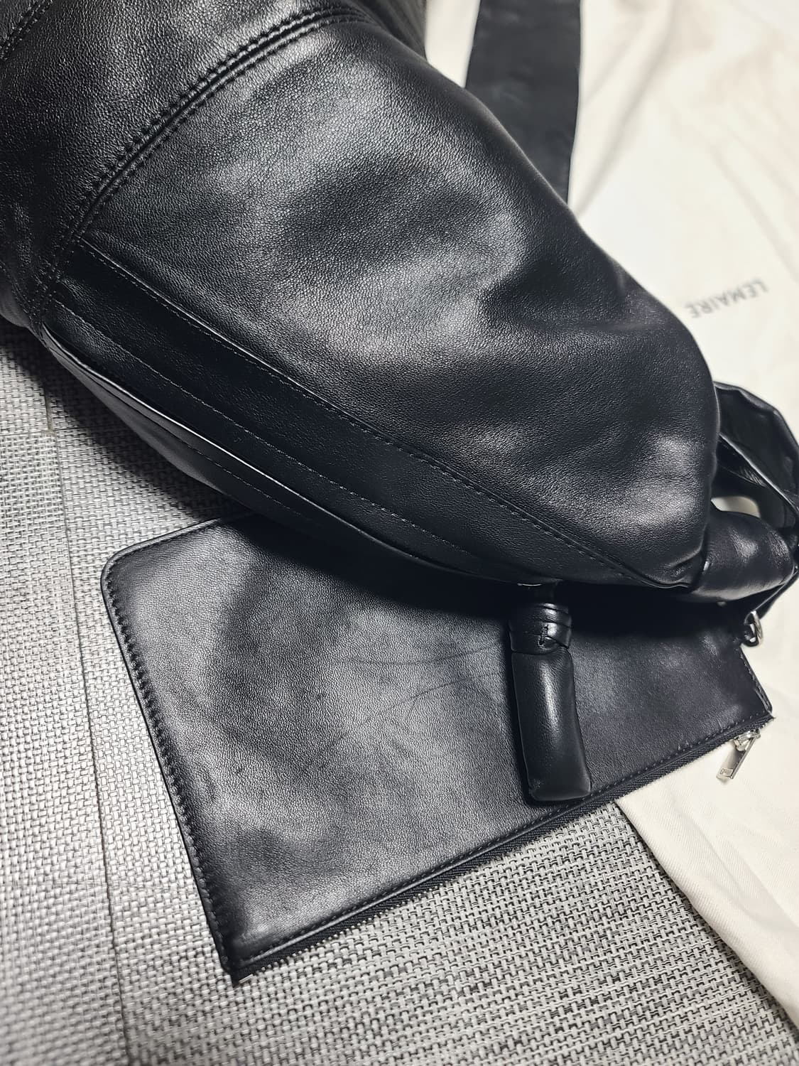 르메르 크루아상 블랙 라지 크로스백 숄더백 상품이미지3