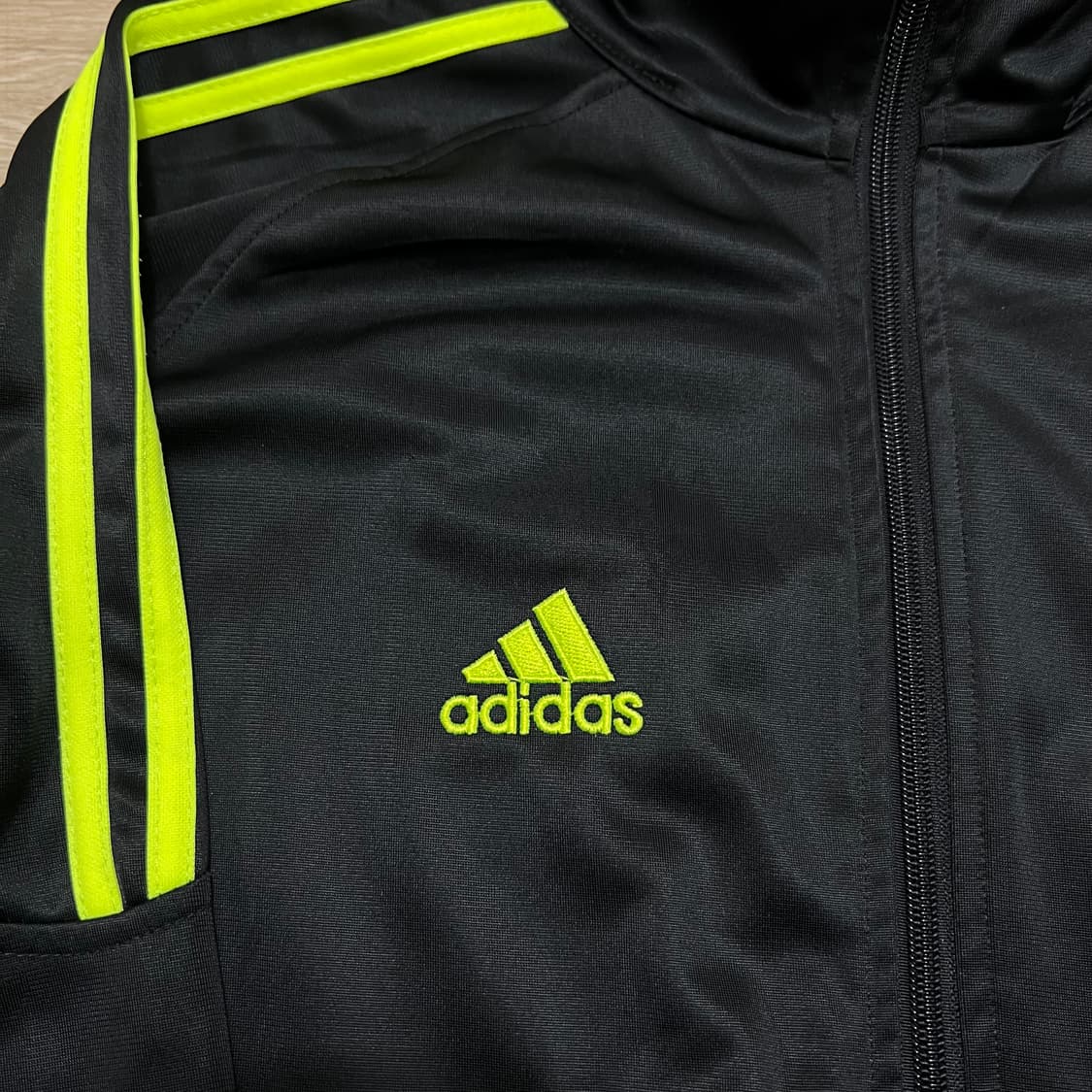아디다스 레알마드리드 축구복 져지 트랙탑 자켓 [블랙] L/100 상품이미지5