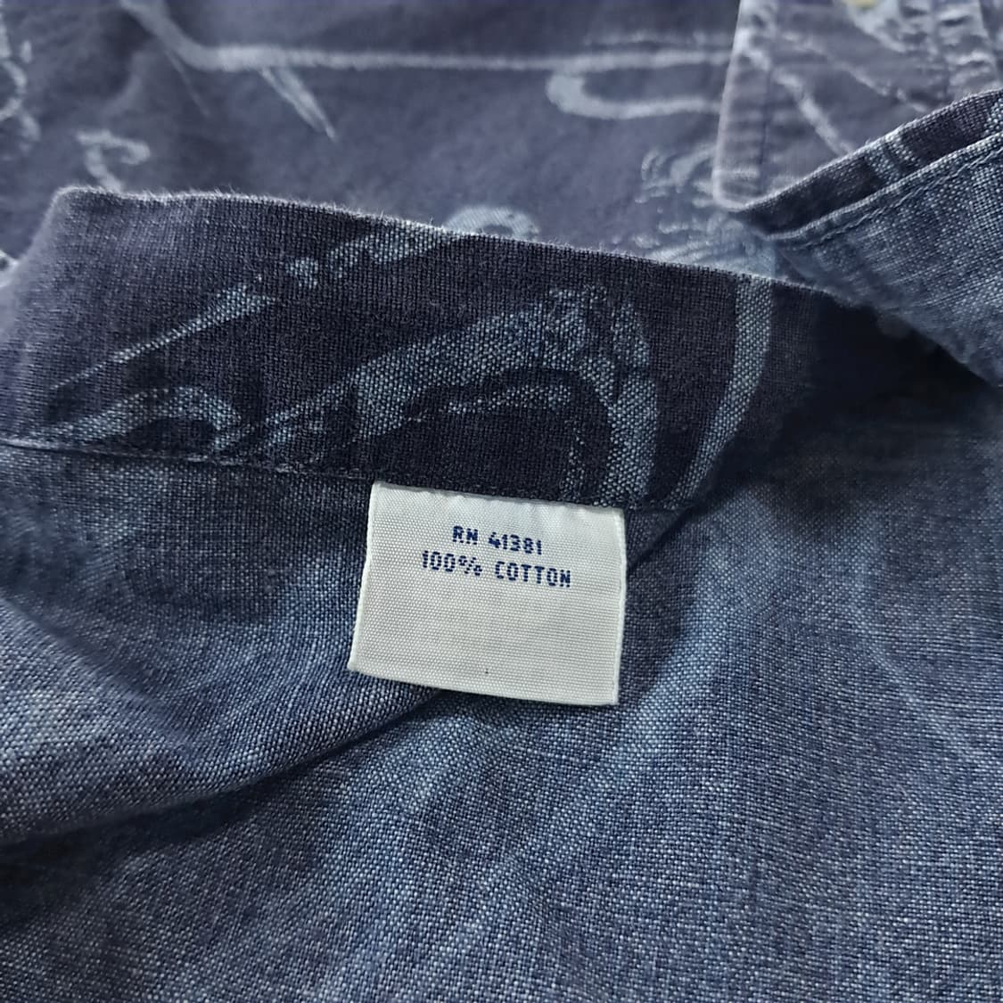 CK396 L 폴로 잉어 그래픽 슬림핏 반팔 셔츠 남방 상품이미지5