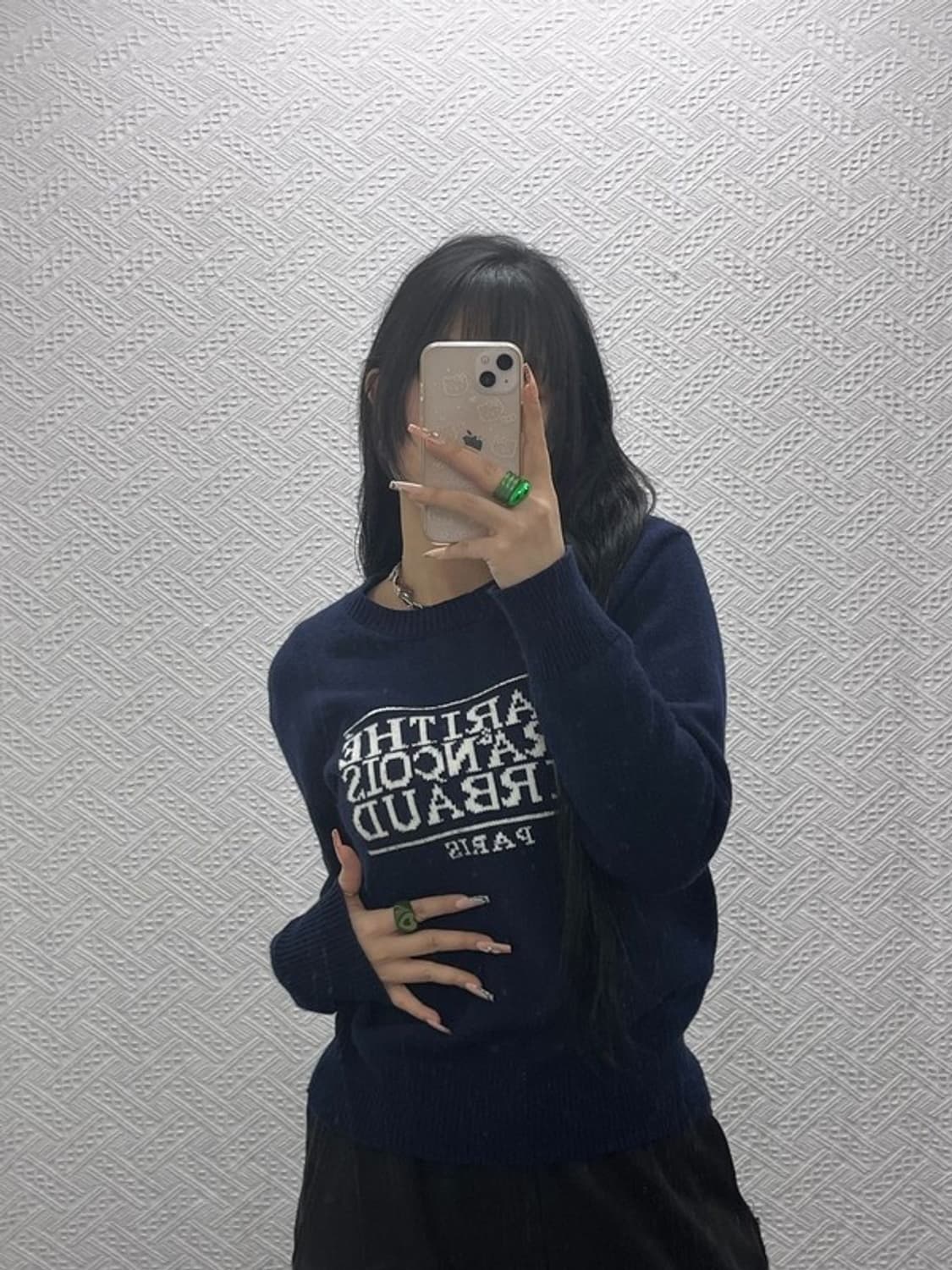 마리테 프랑소와 저버 모던시크 캐주얼 로고 니트 S C08210 상품이미지1