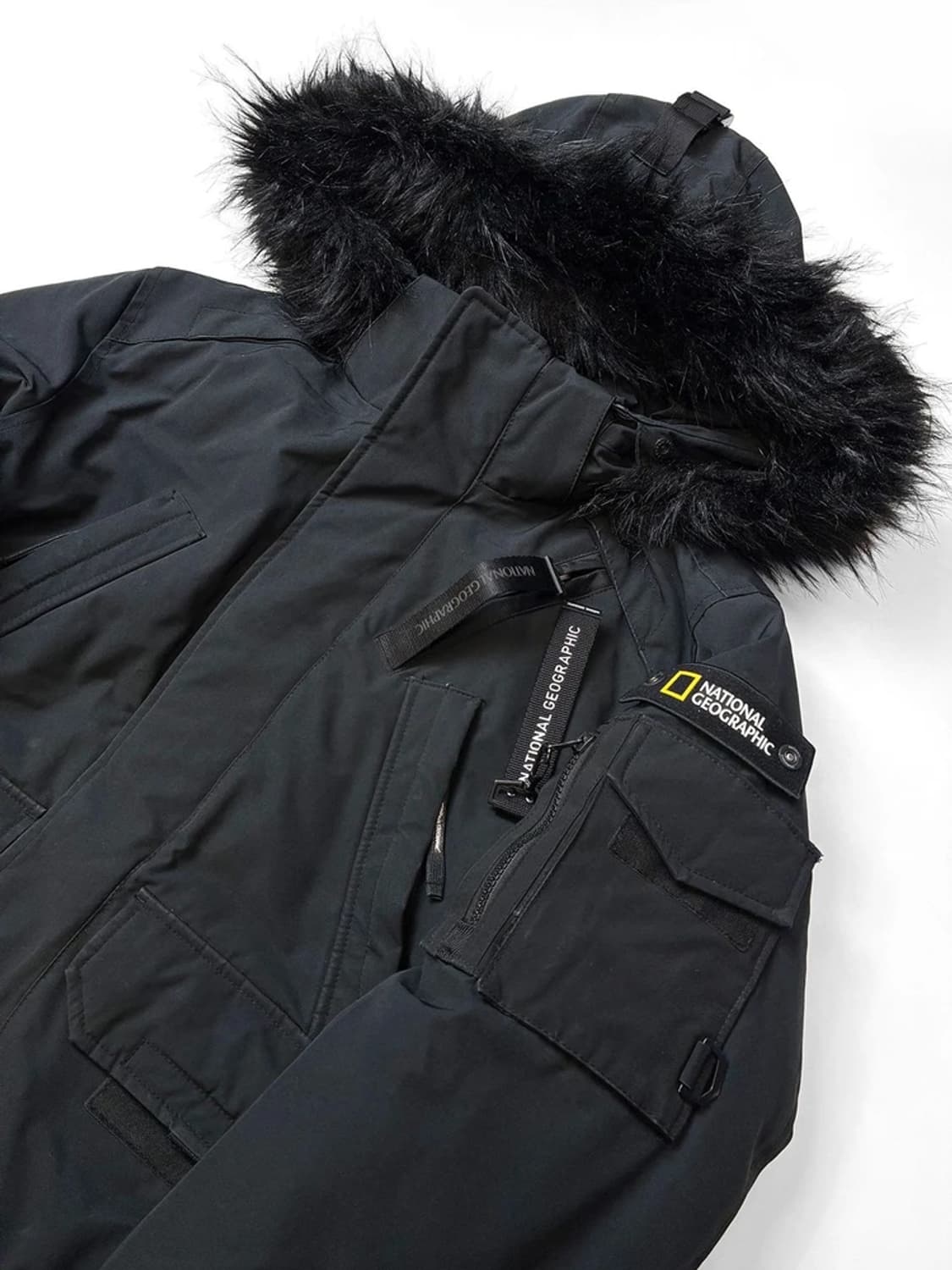 내셔널지오그래픽 20ss 덕다운 타루가 퍼 트리밍 숏 패딩 PN5246 상품이미지2