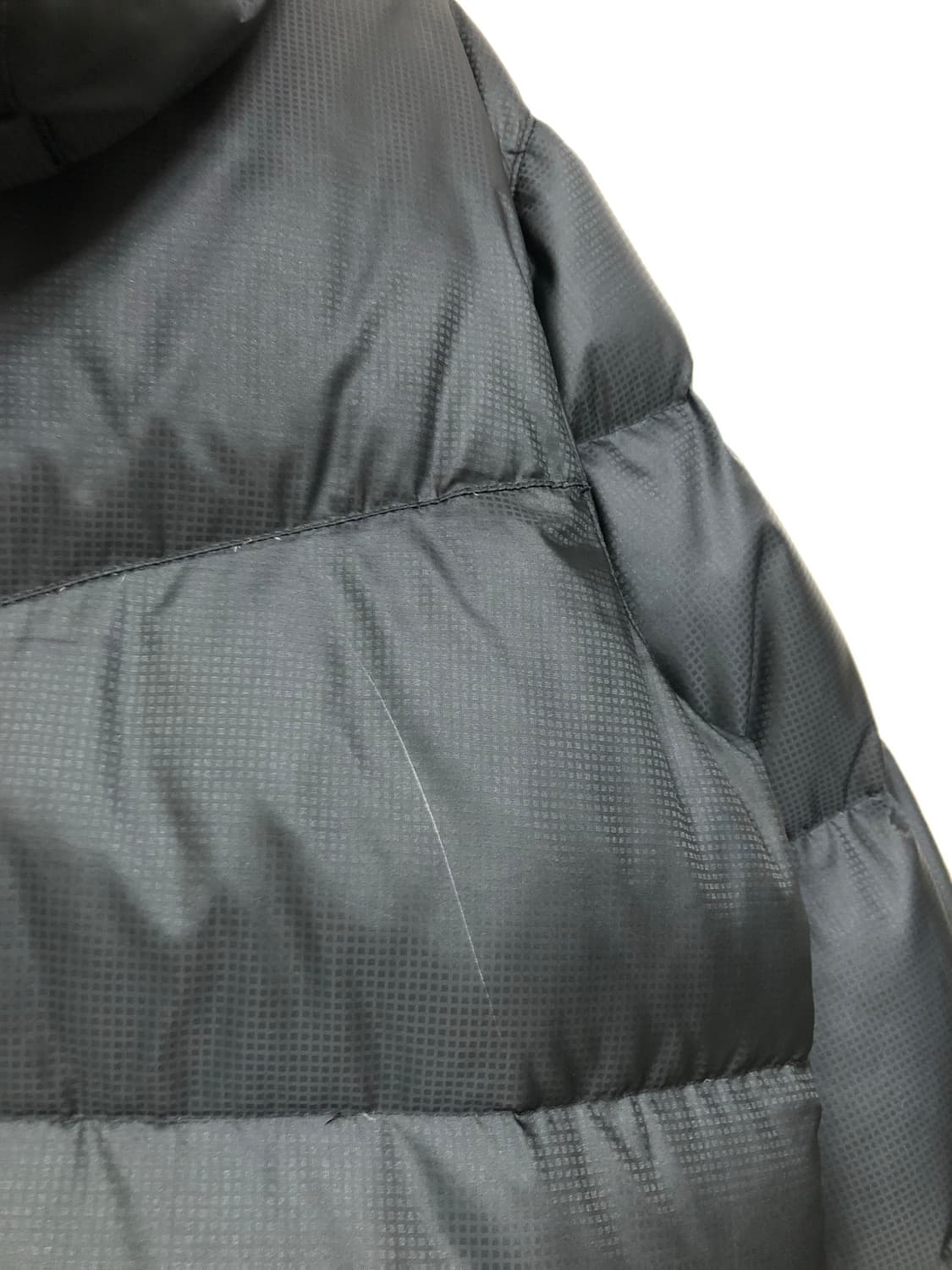 나이키 그레이 스우시 후드 구스다운 패딩 _ 블랙 M 상품이미지10