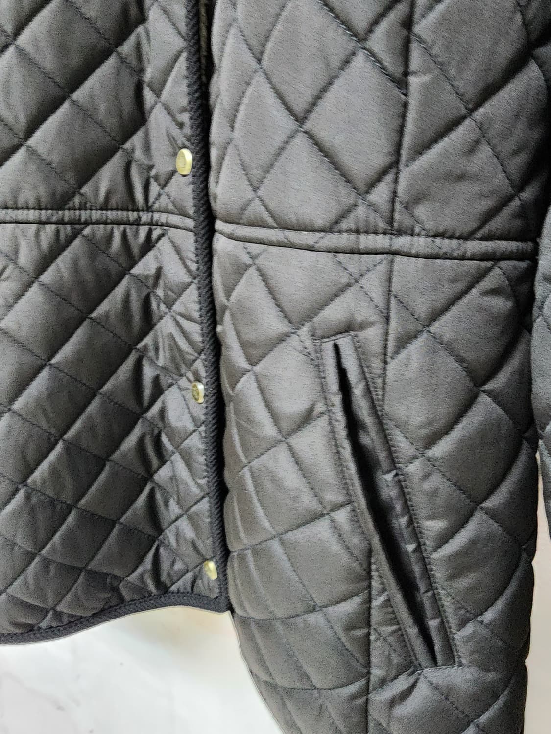 랄프로렌 블랙 퀼팅 자켓 상품이미지5