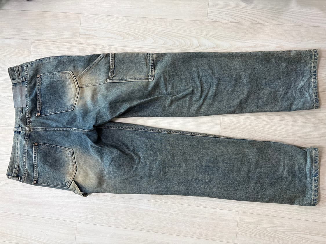 [M] 민타임(meantime) 더블니 팬츠  상품이미지4