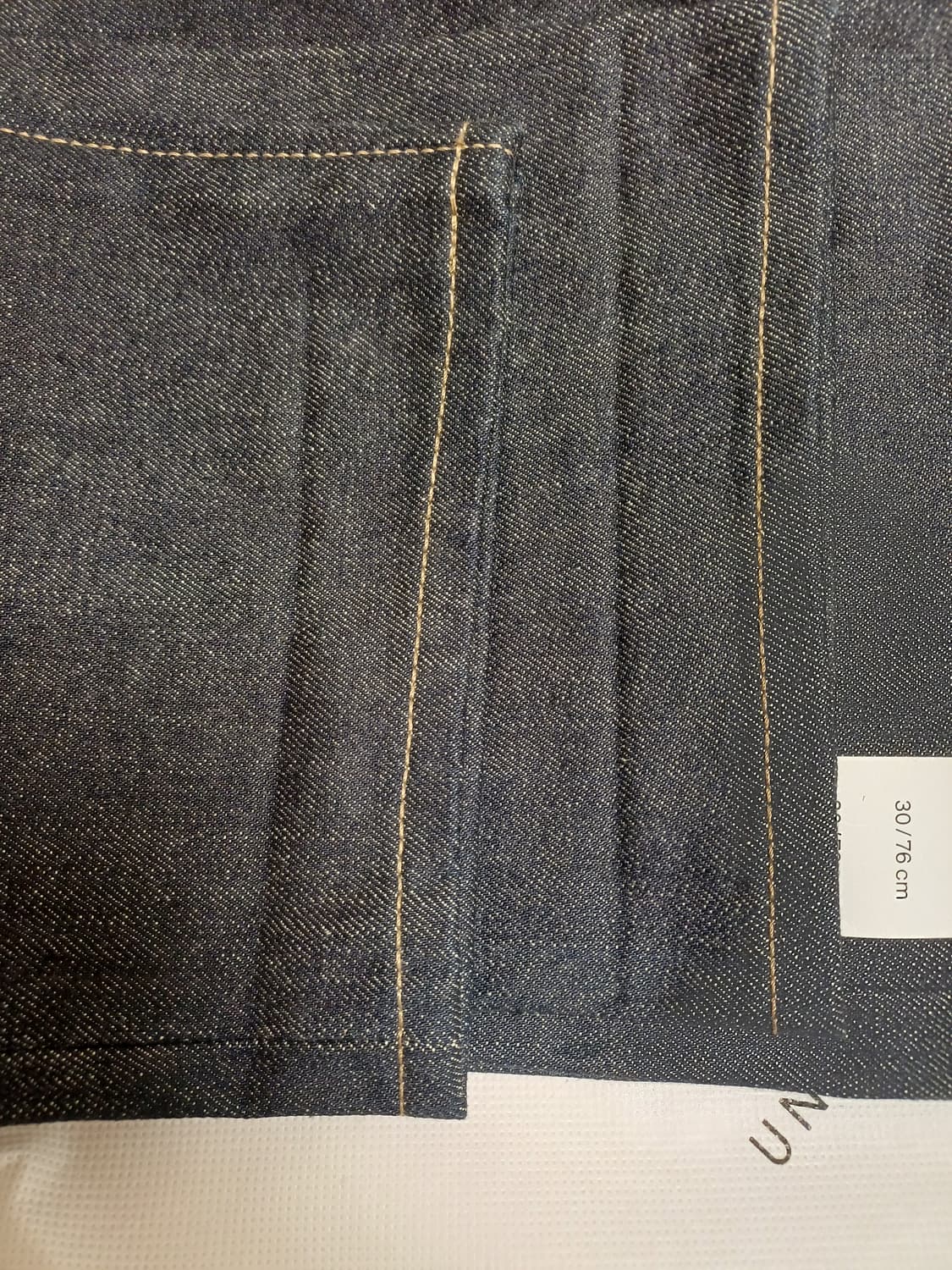 유니클로u 르메르 셀비지 스트레이트진 데님 르메르x유니클로 상품이미지3