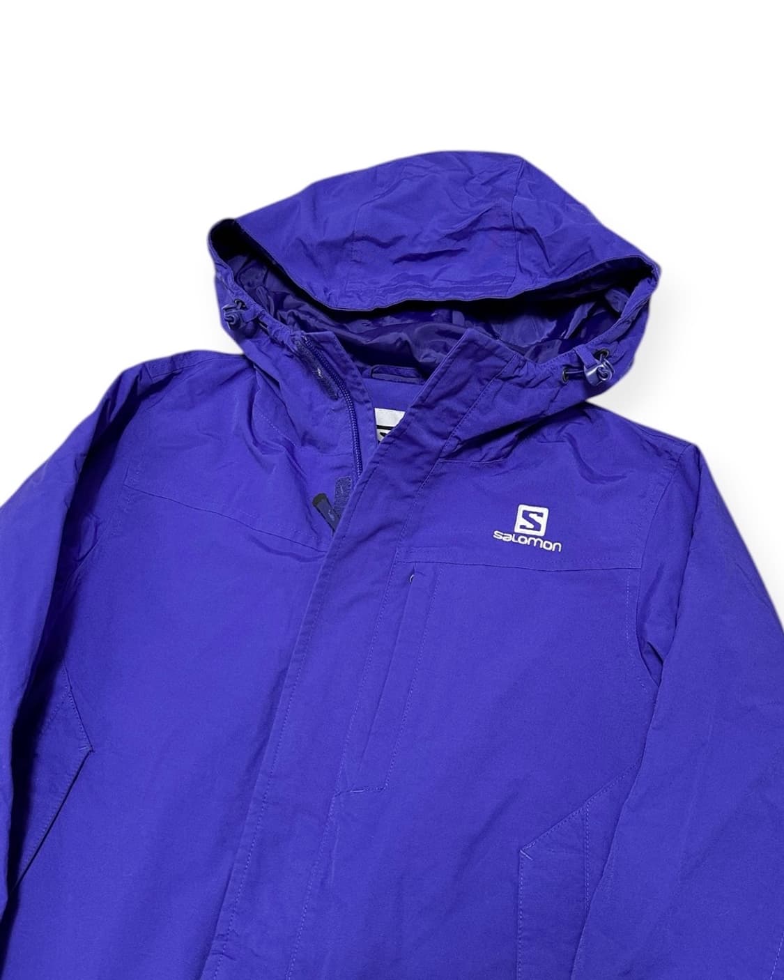 살로몬 로고 퍼플 바람막이 상품이미지4