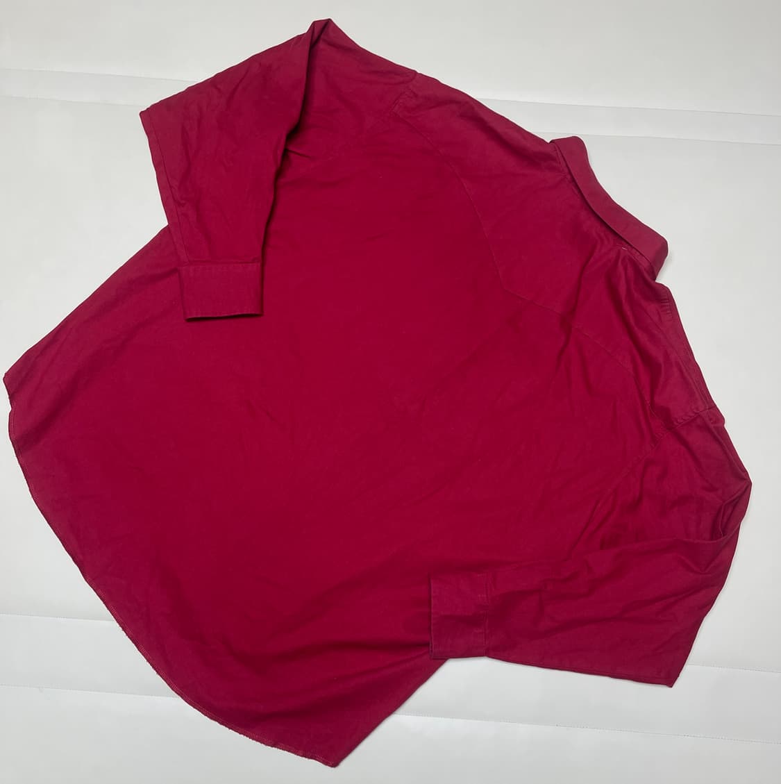 칼하트 오버핏 버건디 웨스턴 빈티지 셔츠 상품이미지2