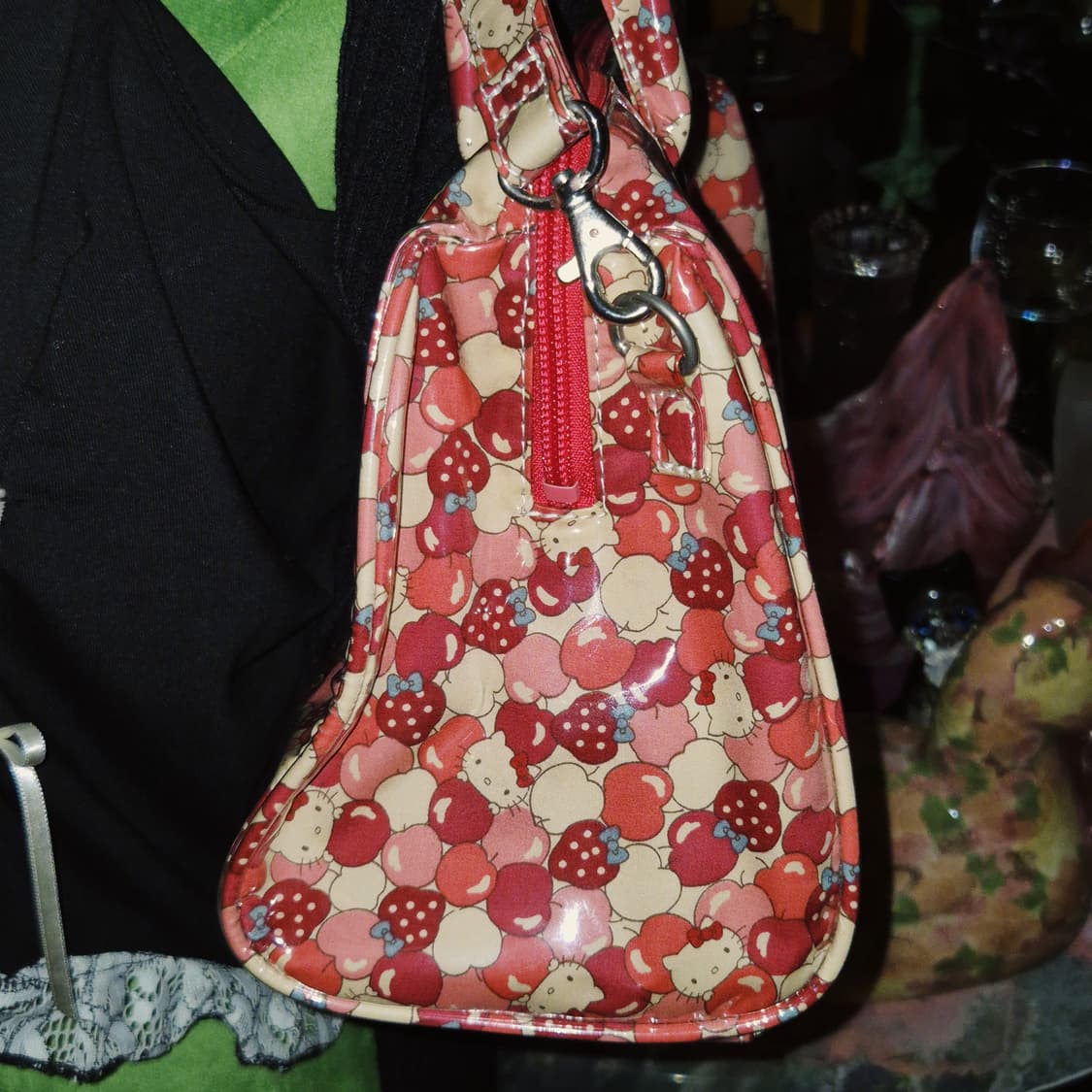 사만사베가 x 키티 pvc 딸기 사과 3way 백 상품이미지4