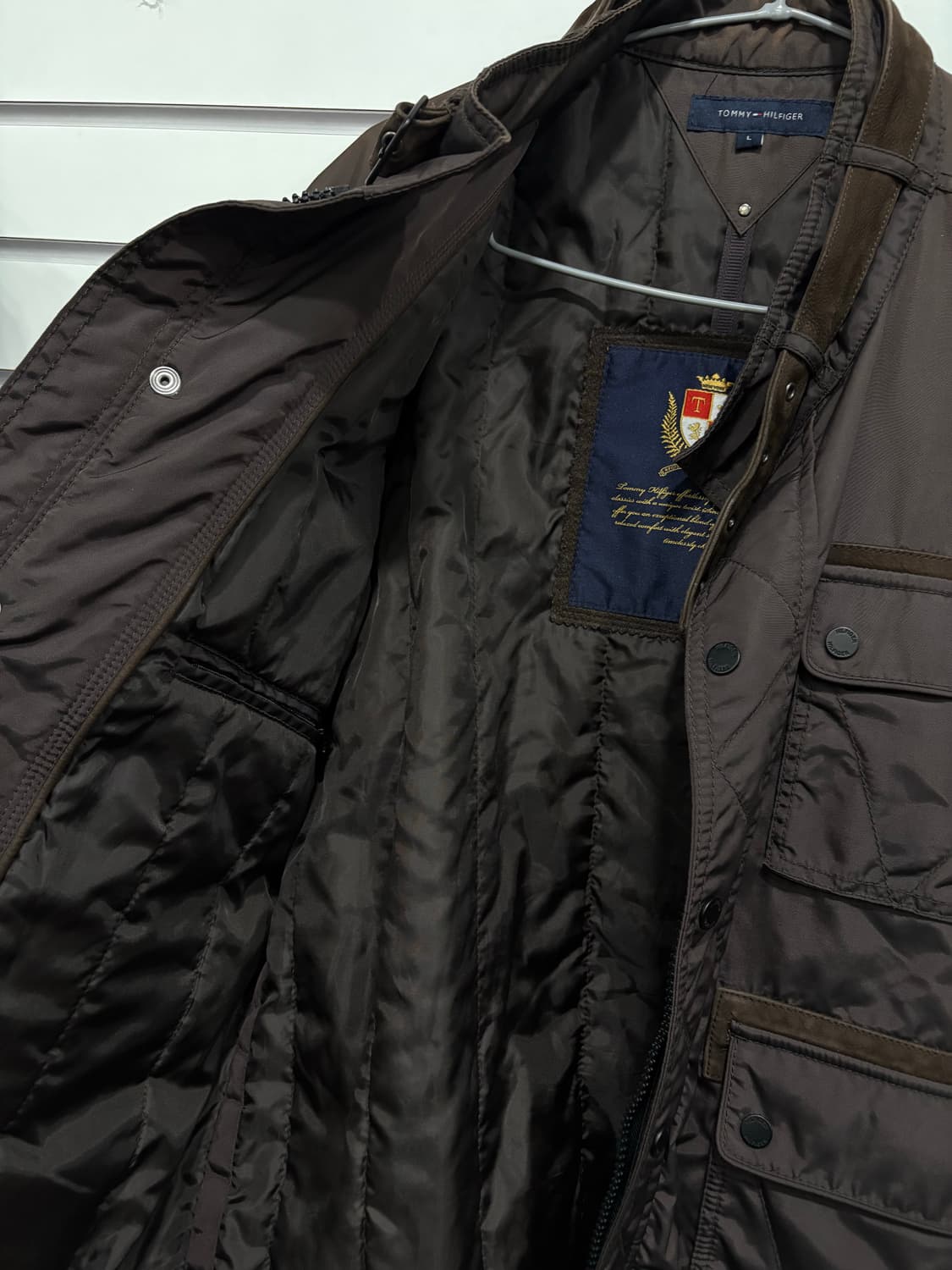 타미힐피거 남성 브라운 자켓 L 상품이미지6