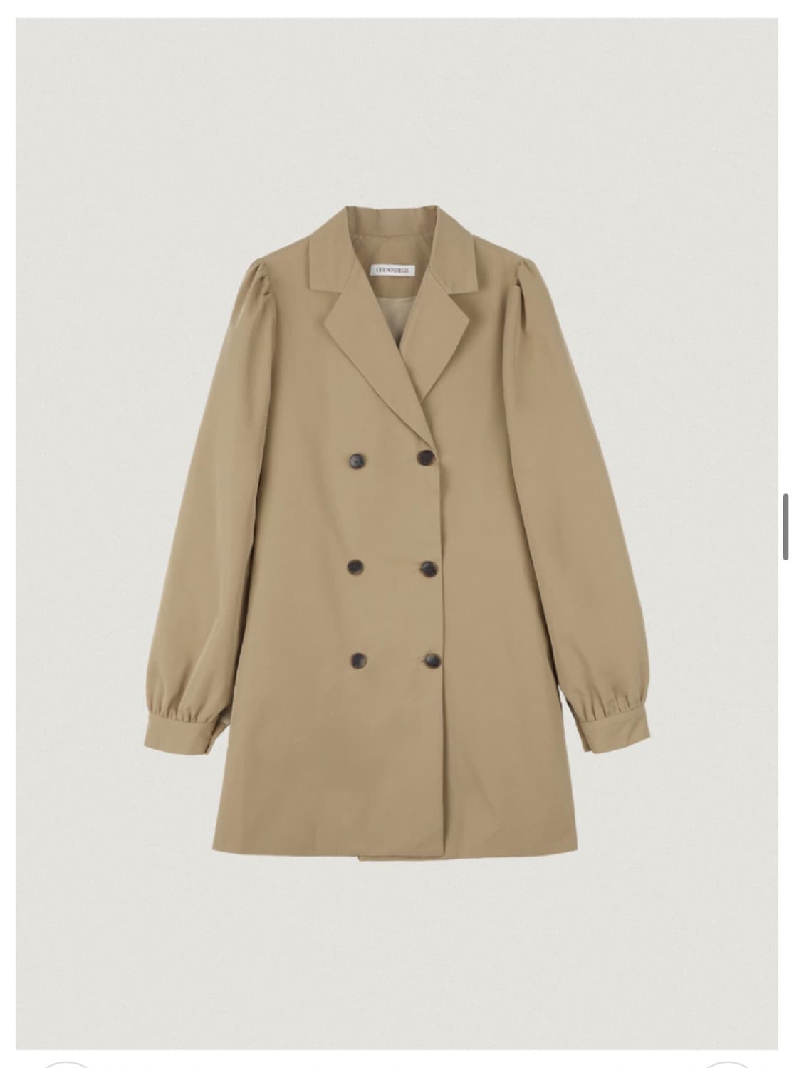 아우어노스텔지아 트렌치 원피스 새상품 (214000원) 상품이미지6