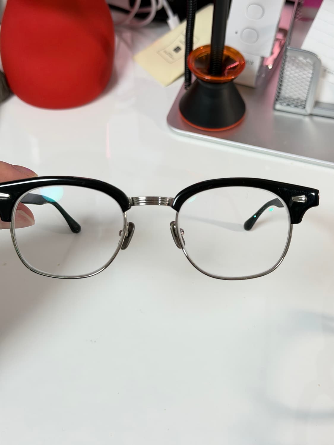 레토 행크 실버 하금테 48사이즈 상품이미지1