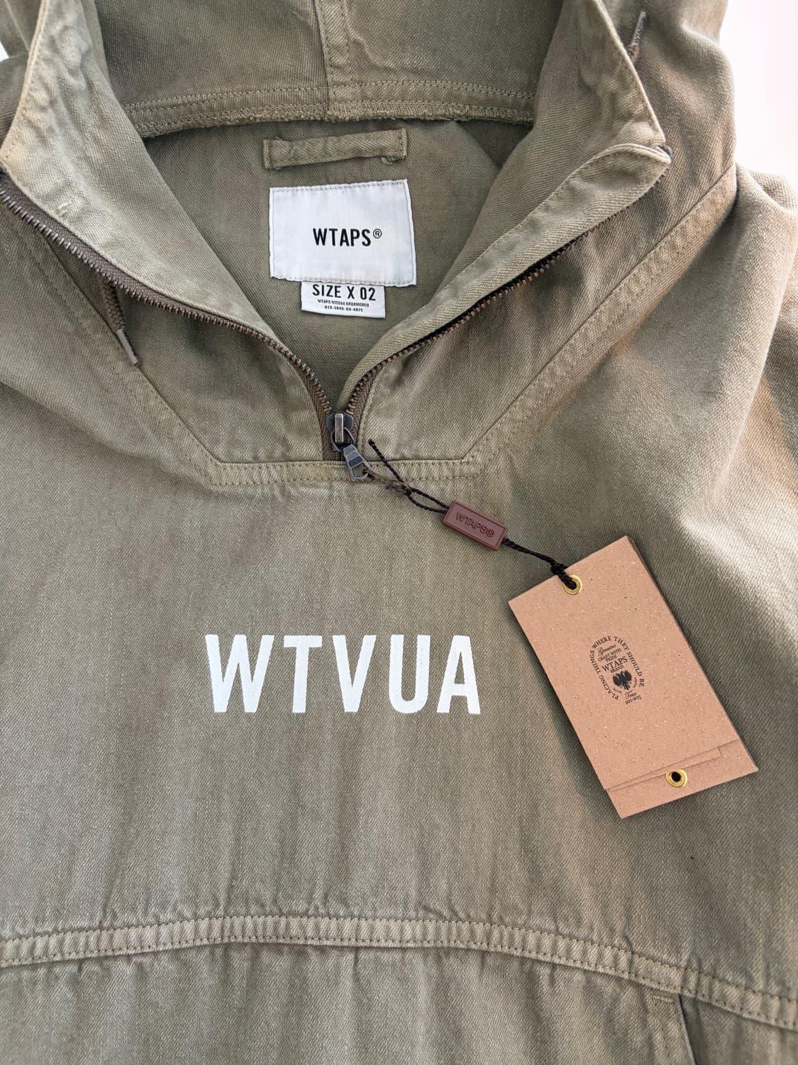 wteps 더블탭스 아노락 후드 자켓  2사이즈 (L) 상품이미지3