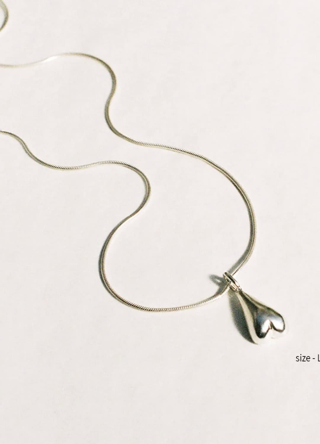 브릴피스 love pendent size L (줄 2개 포함)  상품이미지3