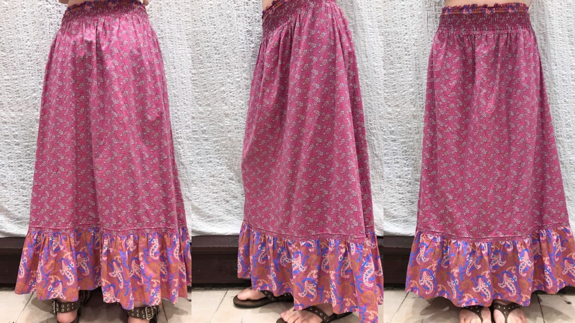 Rosy Paisley Breeze Skirt 상품이미지6