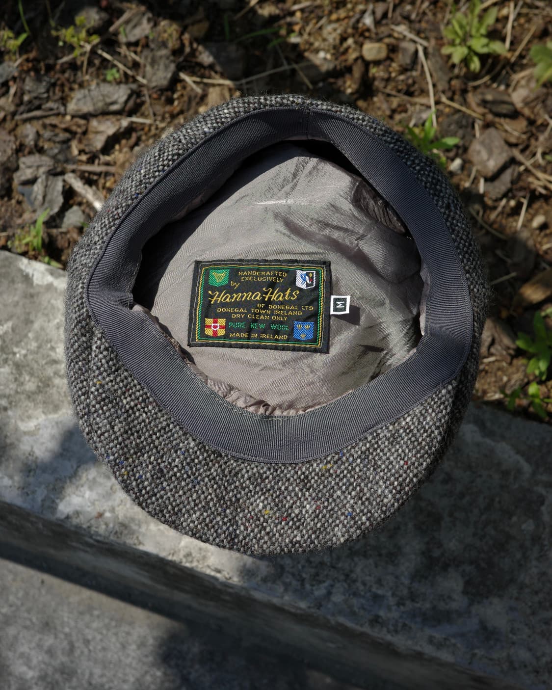 80s hanna hats 도네갈 트위드 플랫캡 상품이미지5