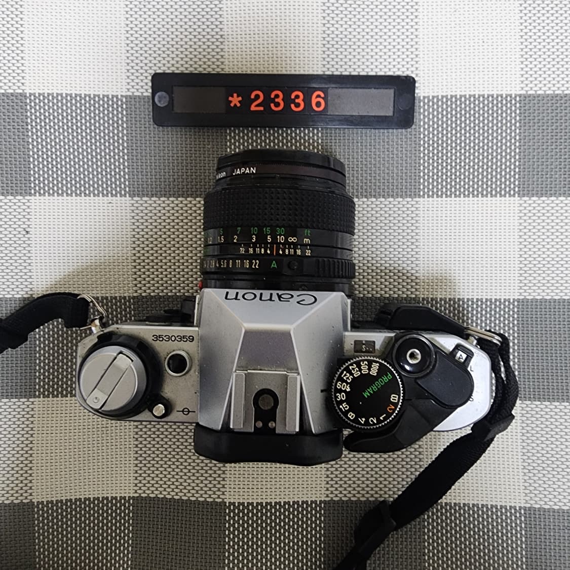 캐논 AE-1 프로그램 필름카메라 실버바디 1.4 단렌즈 상품이미지3