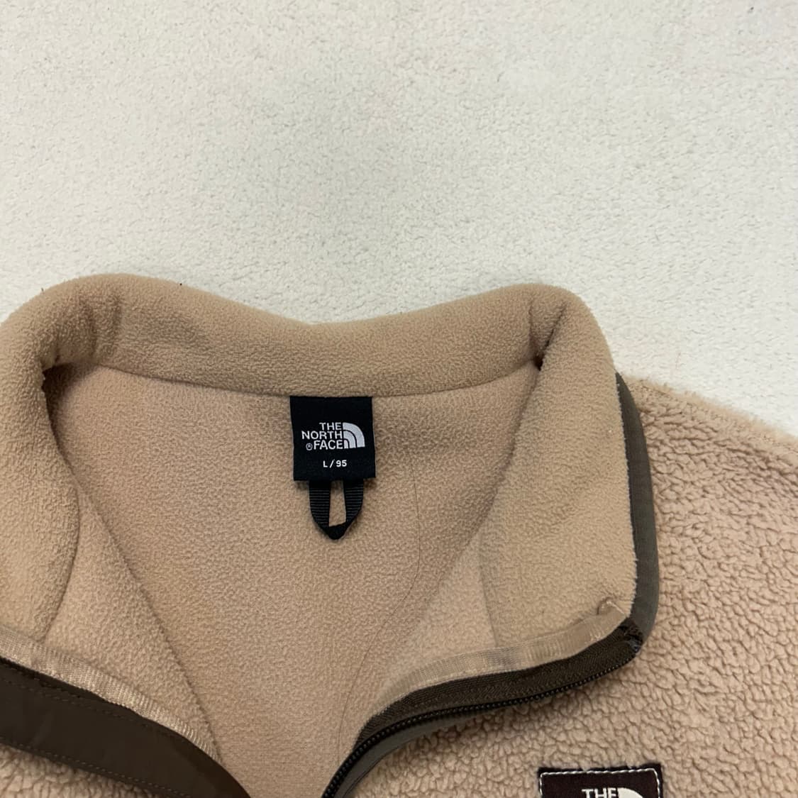 The North Face Beige Fleece Jacket 상품이미지6