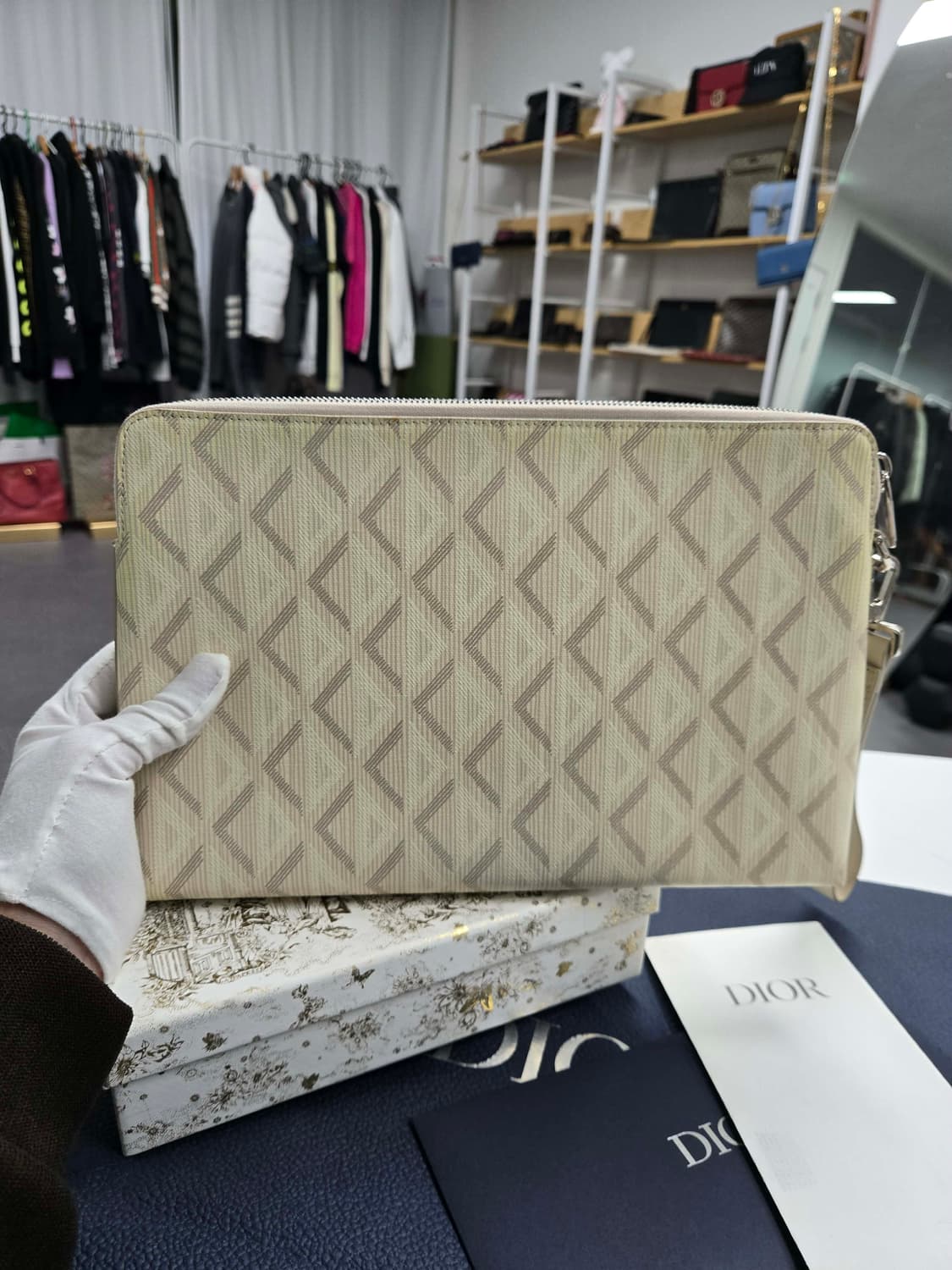 [40%할인] 디올 다이아몬드 클러치백 상품이미지2