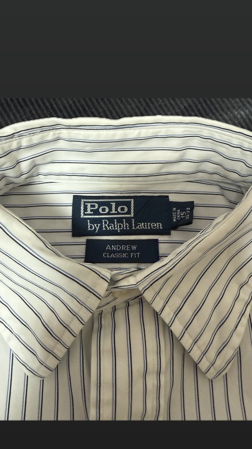 폴로 랄프로렌 스트라이프 셔츠 상품이미지1