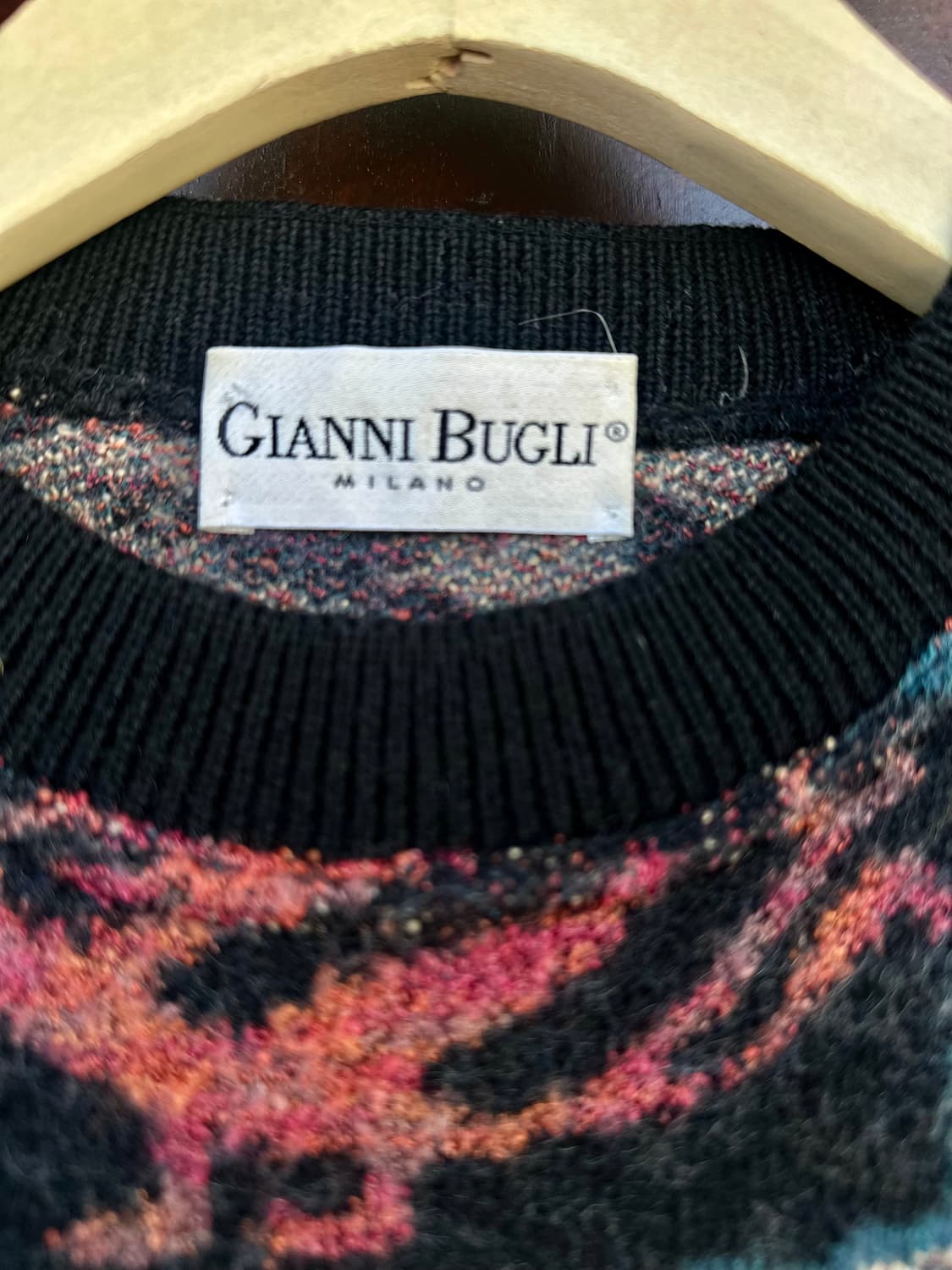 이탈리아 Gianni Bugli의 패턴 스웨터 상품이미지7