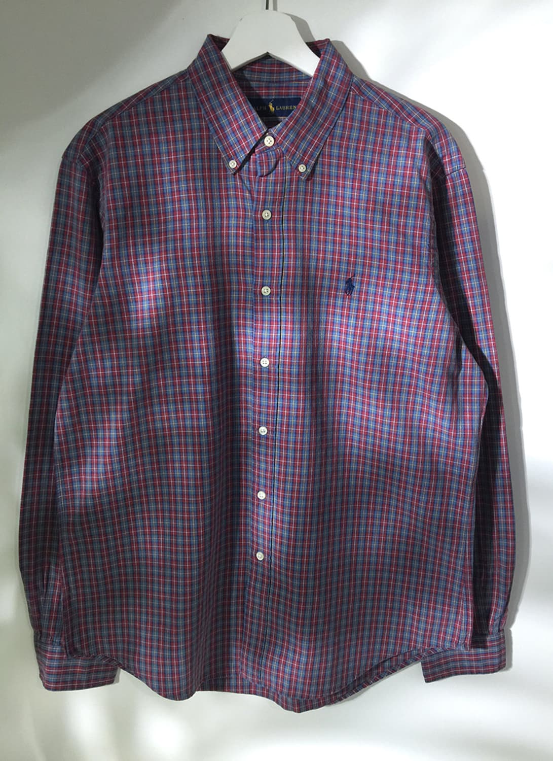 (MAN) 폴로랄프로렌 체크셔츠 XL 상품이미지6