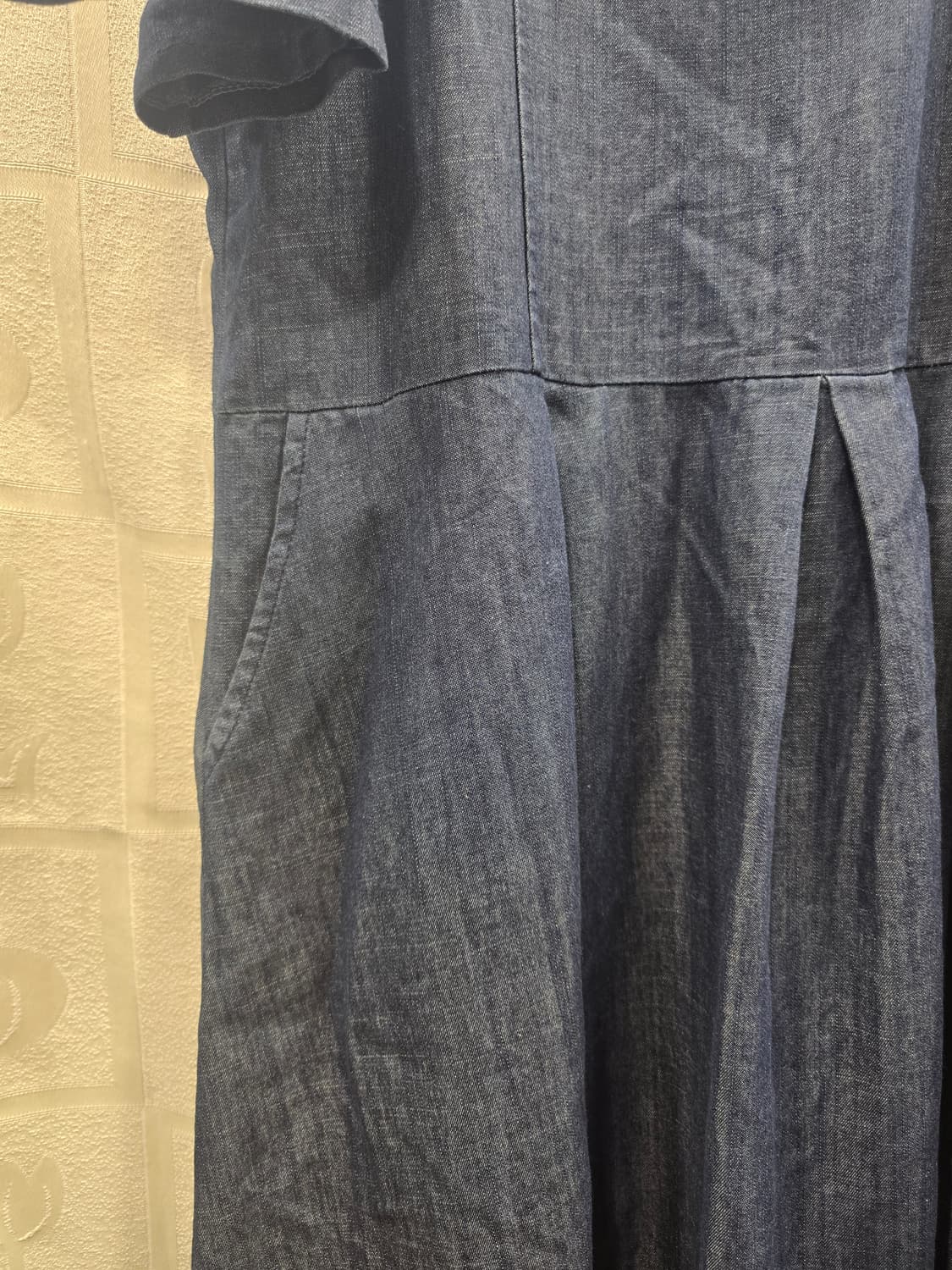 새상품)  플라스틱 아일랜드 데님 원피스 롱원피스 프리사이즈 상품이미지4