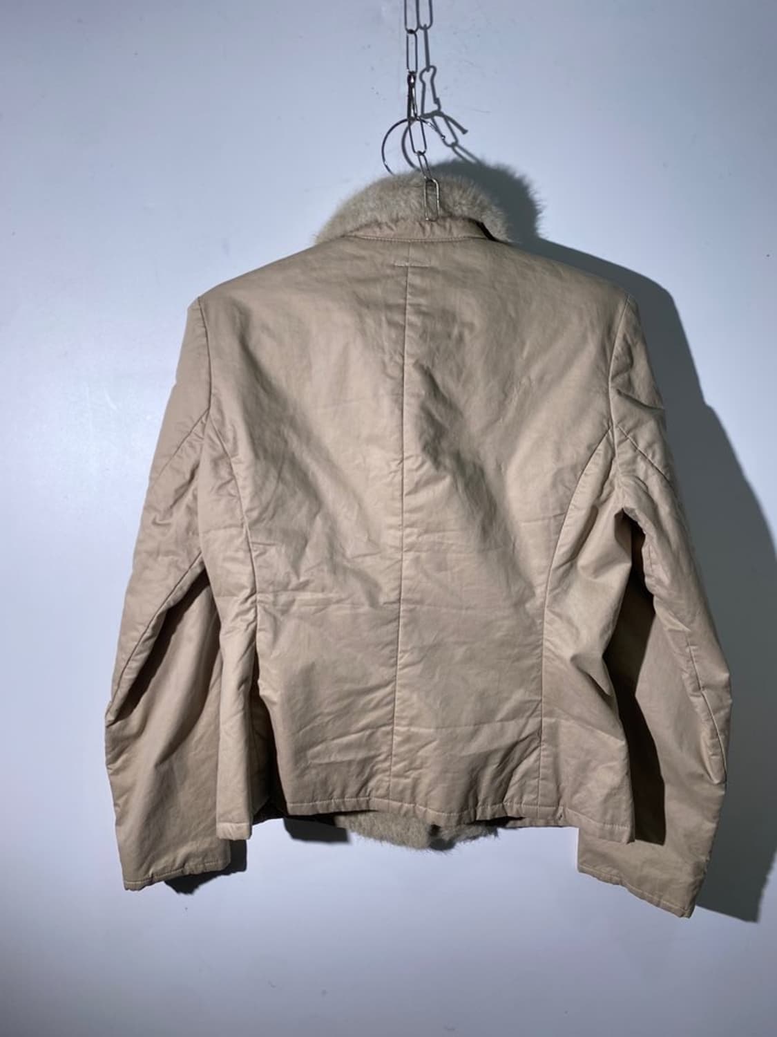 la so la 퍼 카라 자켓 상품이미지2