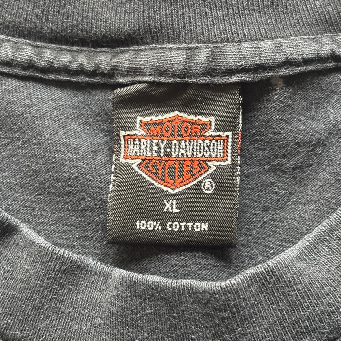 90s 빈티지 할리데이비슨 울프 티셔츠 상품이미지7