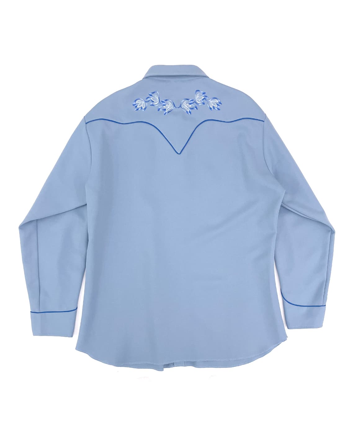 70년대 H bar C 플로랄 자수 웨스턴 셔츠 17 상품이미지5