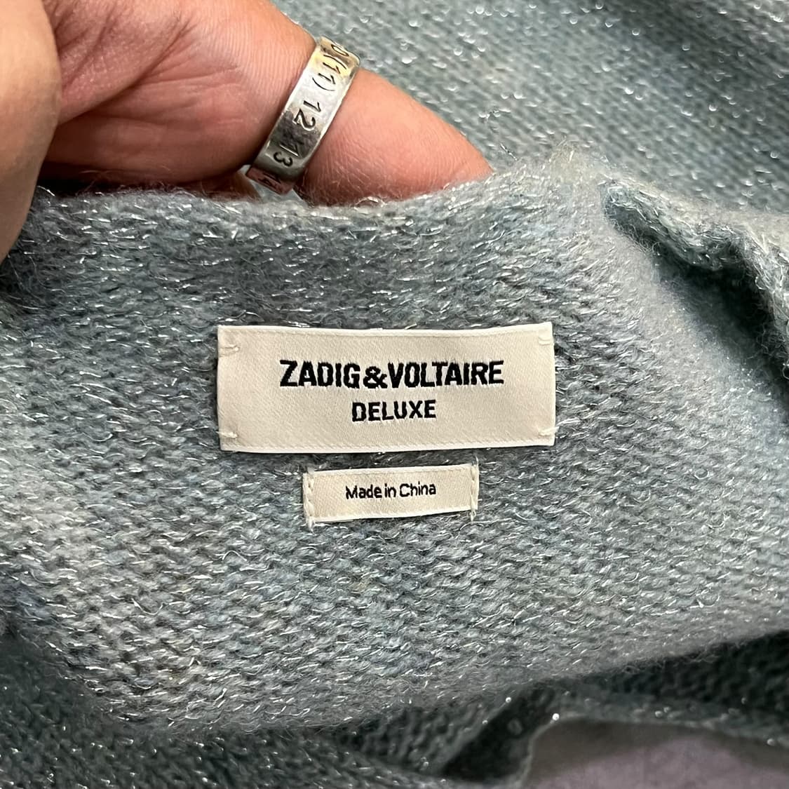  쟈딕앤볼테르 스팽글 브이넥 니트 y14402 상품이미지7