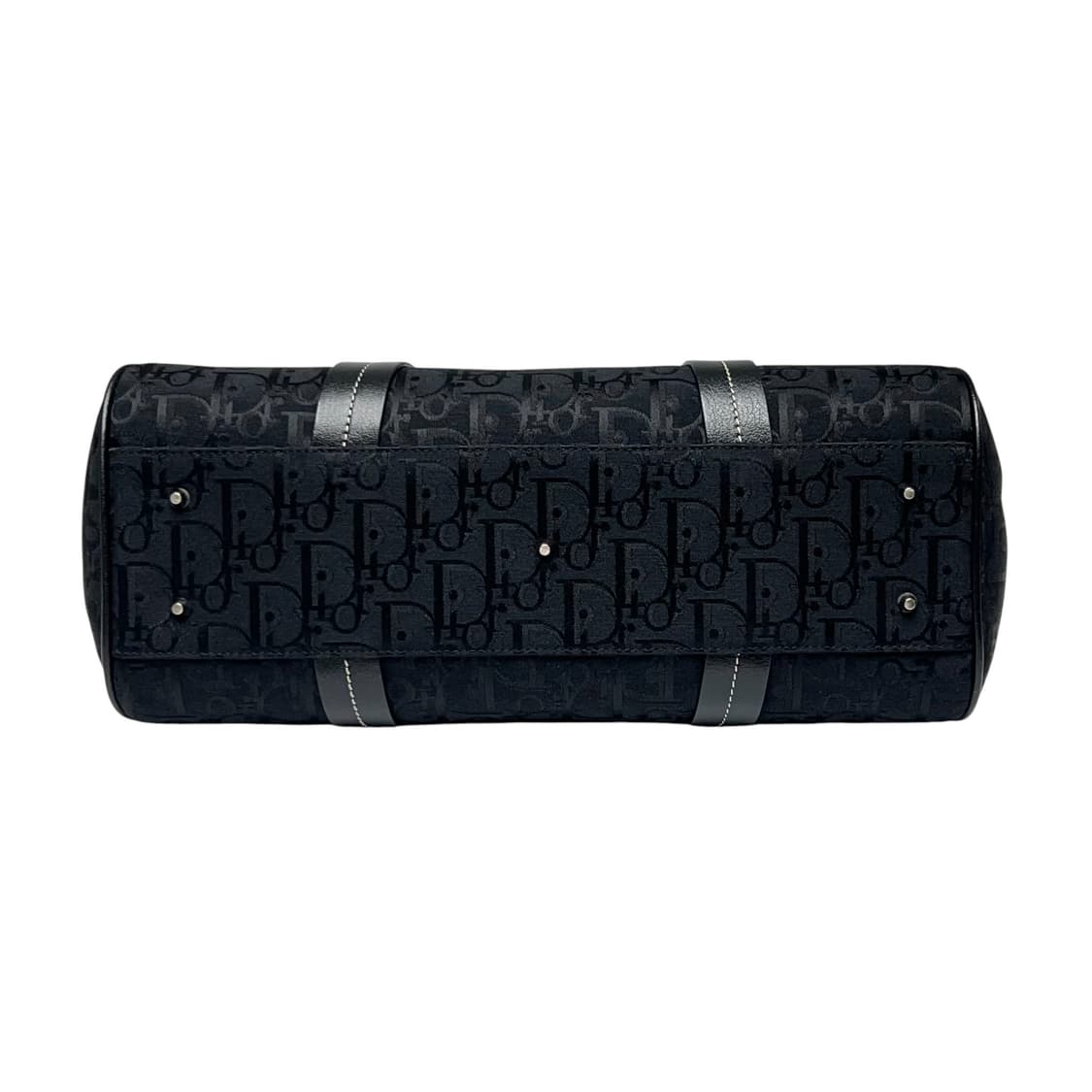 디올 블랙 오블리크 플로럴 자수 닥터백 볼링백 상품이미지5