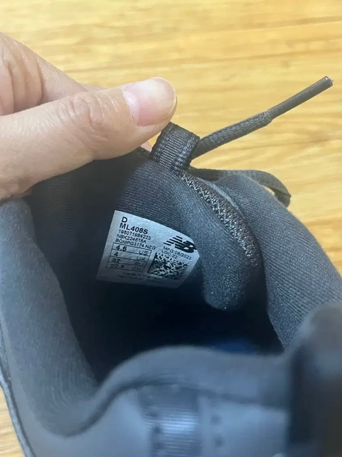 뉴발란스 ML408S 블랙 박스 포함 상품이미지4