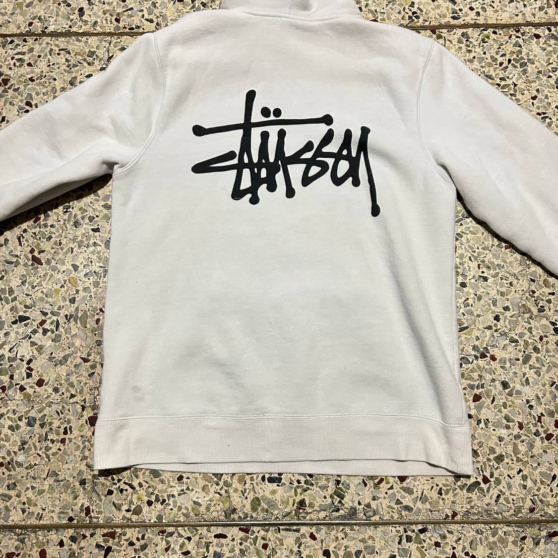 스투시(Stussy) 그레이 후드티 상품이미지10