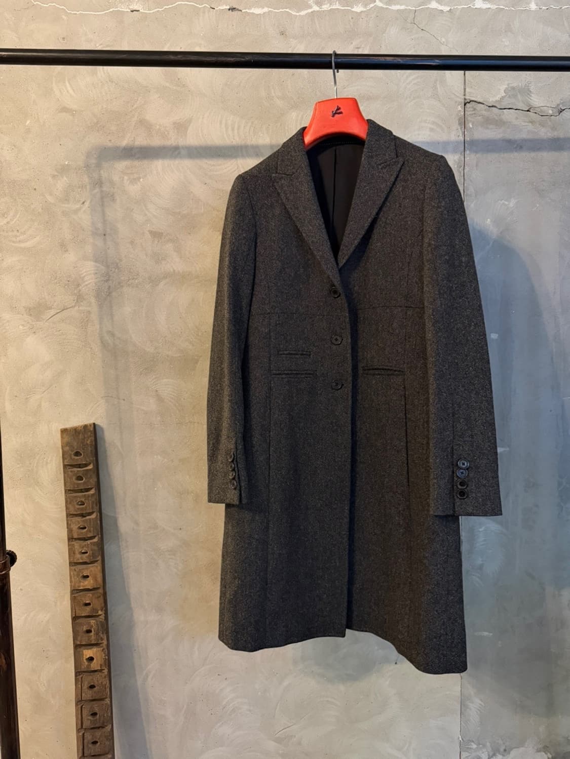 닐바렛 싱글 브레스티드 코트 55~66 상품이미지1