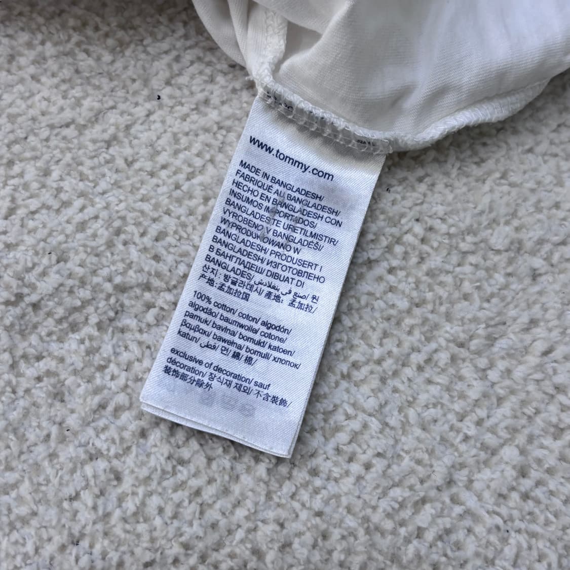 S 타미진스 여성 반팔 크롭 티셔츠 0306E 상품이미지5