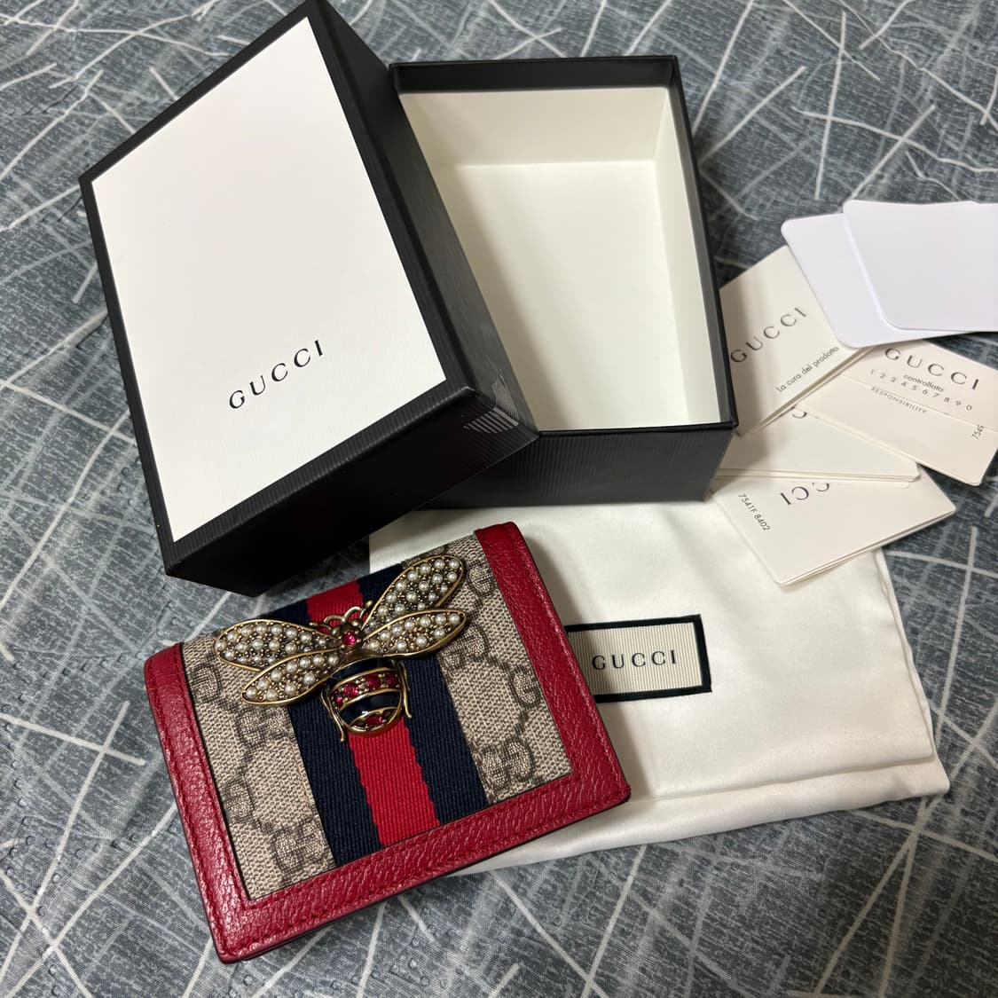 (정품) 구찌 오피디아 퀸마가렛 지갑 상품이미지1