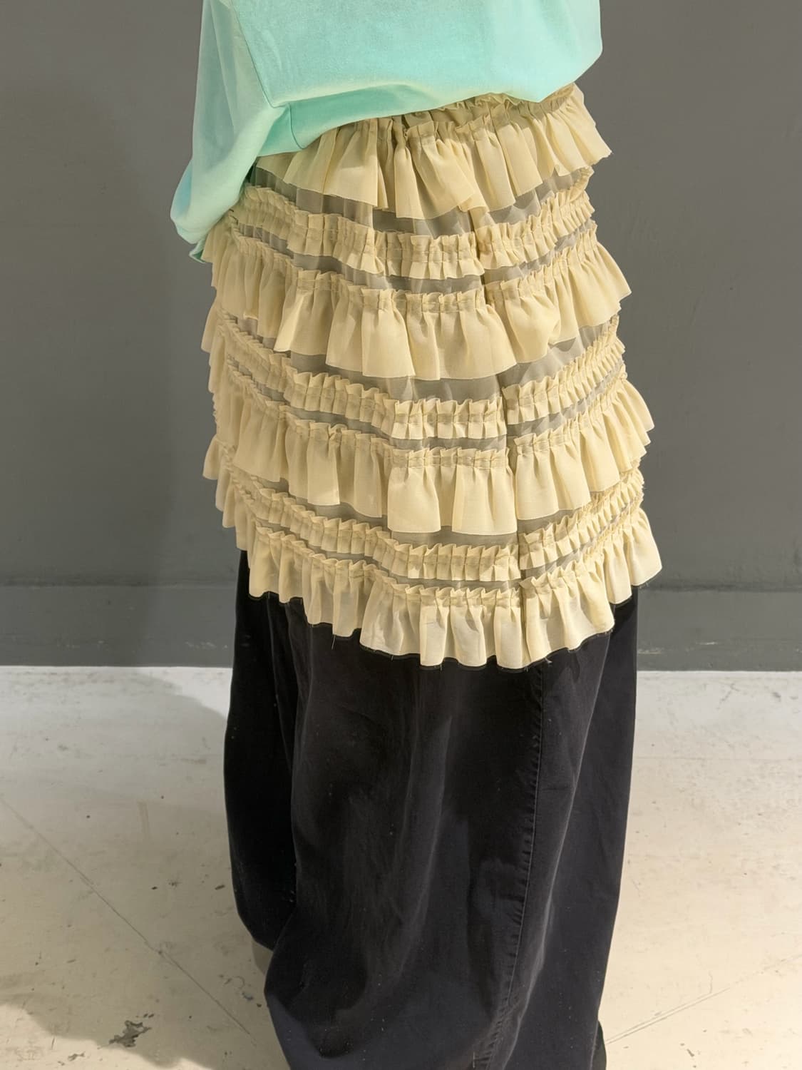 butter frill detail can-can skirt 상품이미지2