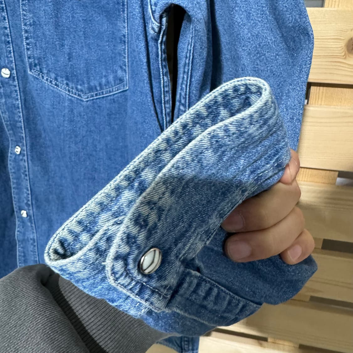 리바이스 웨스턴 데님셔츠 상품이미지5