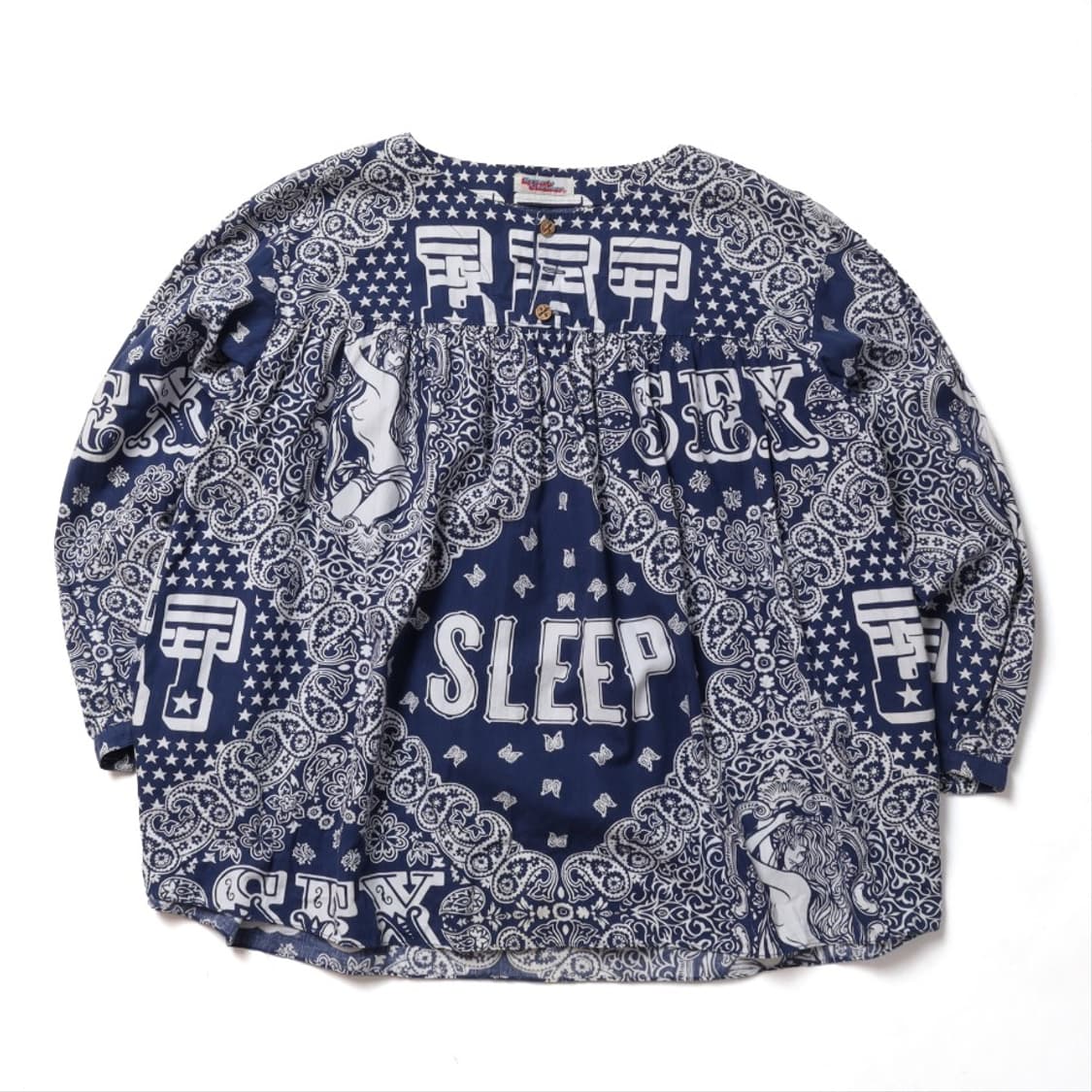 히스테릭 글래머 Hysteric Glamour Pattern Blouse 상품이미지1