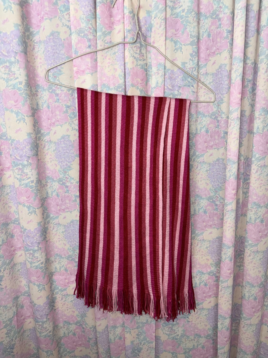 핑크 스트라이프 머플러 상품이미지6