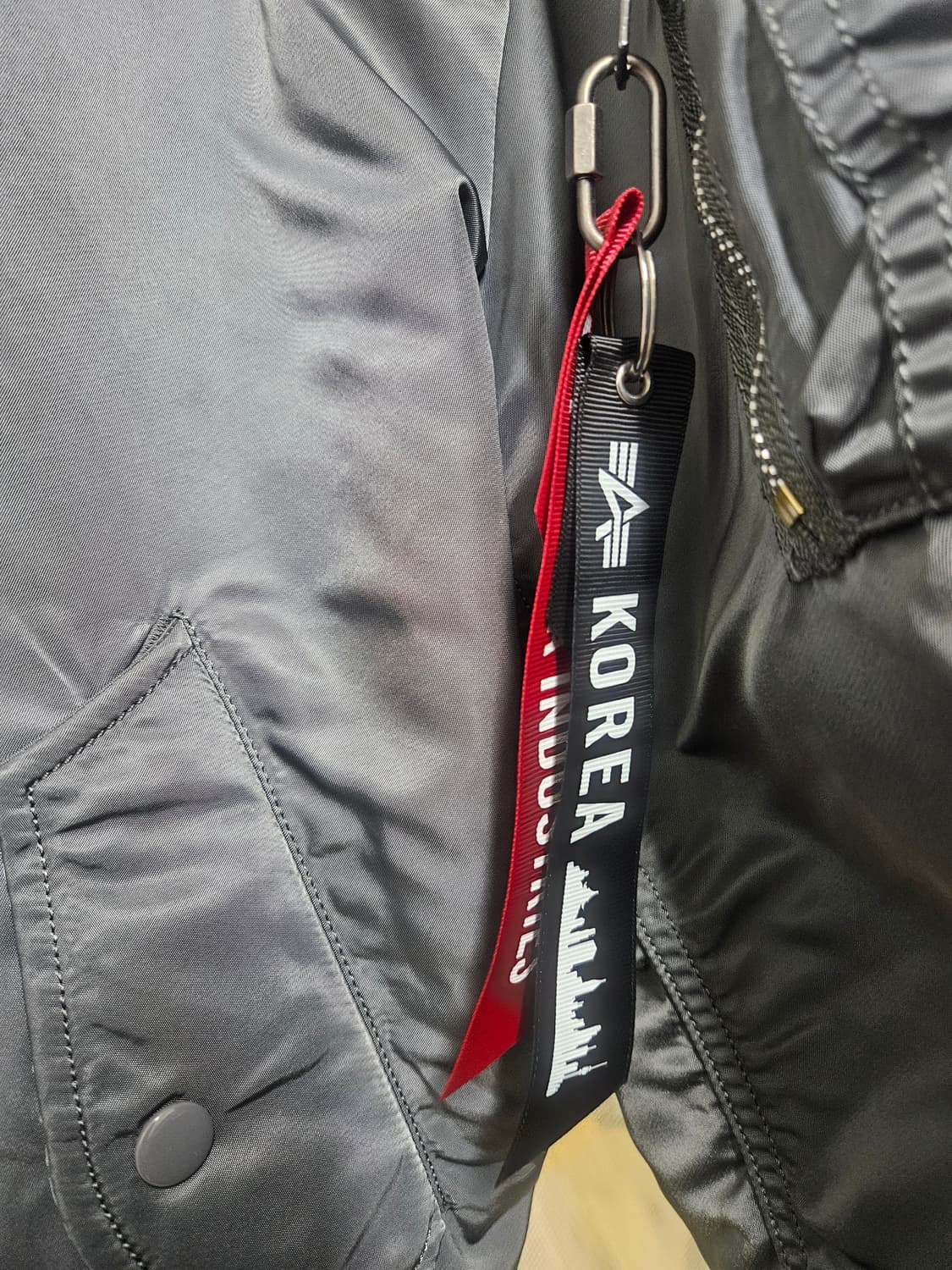 알파인더스트리 L2B  건메탈 L사이즈 상품이미지6