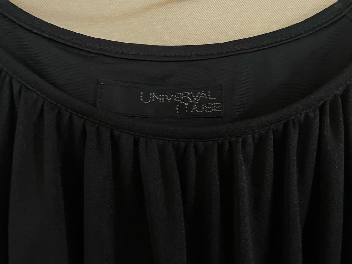 유니버설 뮤즈(UNIVERSAL MUSE) 블랙 리본 스트라이프 원피스 상품이미지3