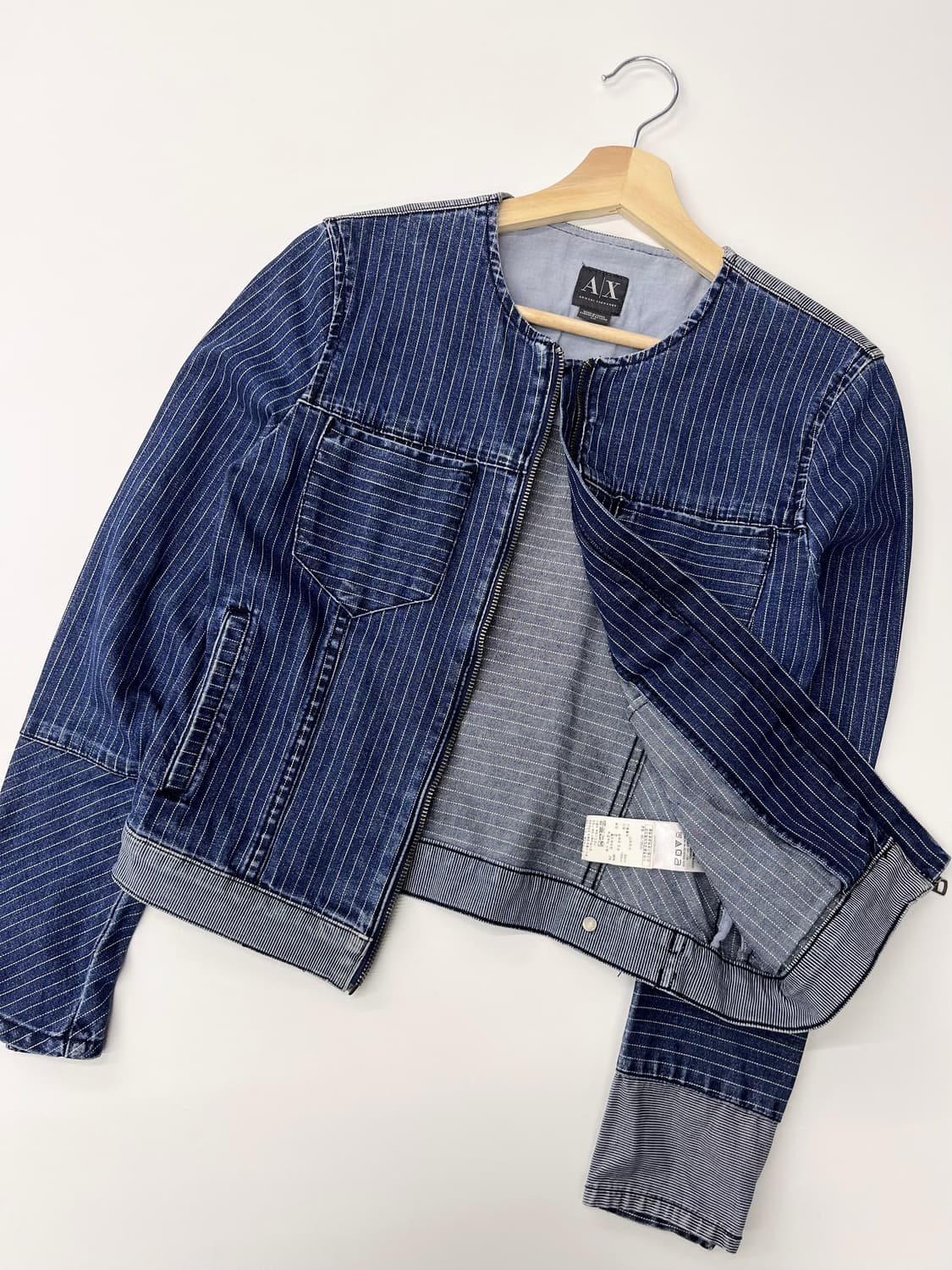 Armani Exchange 아르마니익스체인지 코튼 데님 자켓 상품이미지5