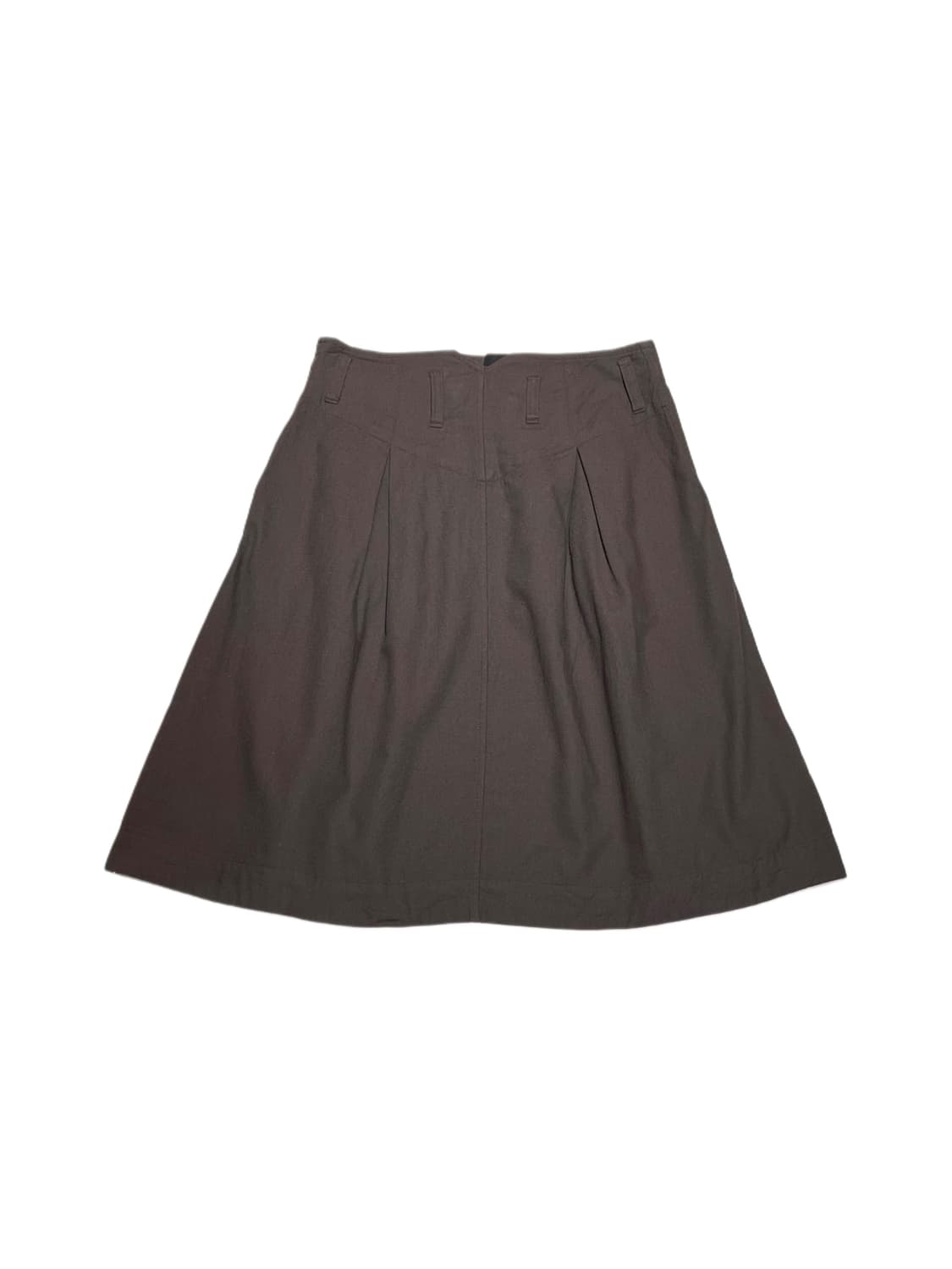 마가렛 호웰 브라운 미디스커트 상품이미지5