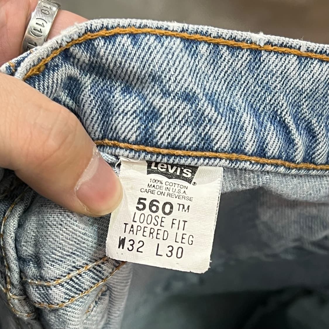  USA 리바이스 560 데님팬츠 y14221 상품이미지9