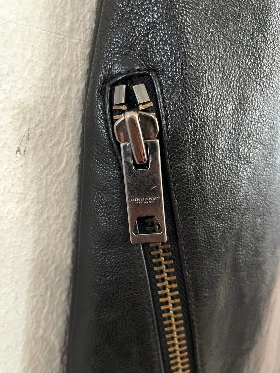 버버리 프로섬 2011SS 런웨이 레더 바이커 팬츠 상품이미지7