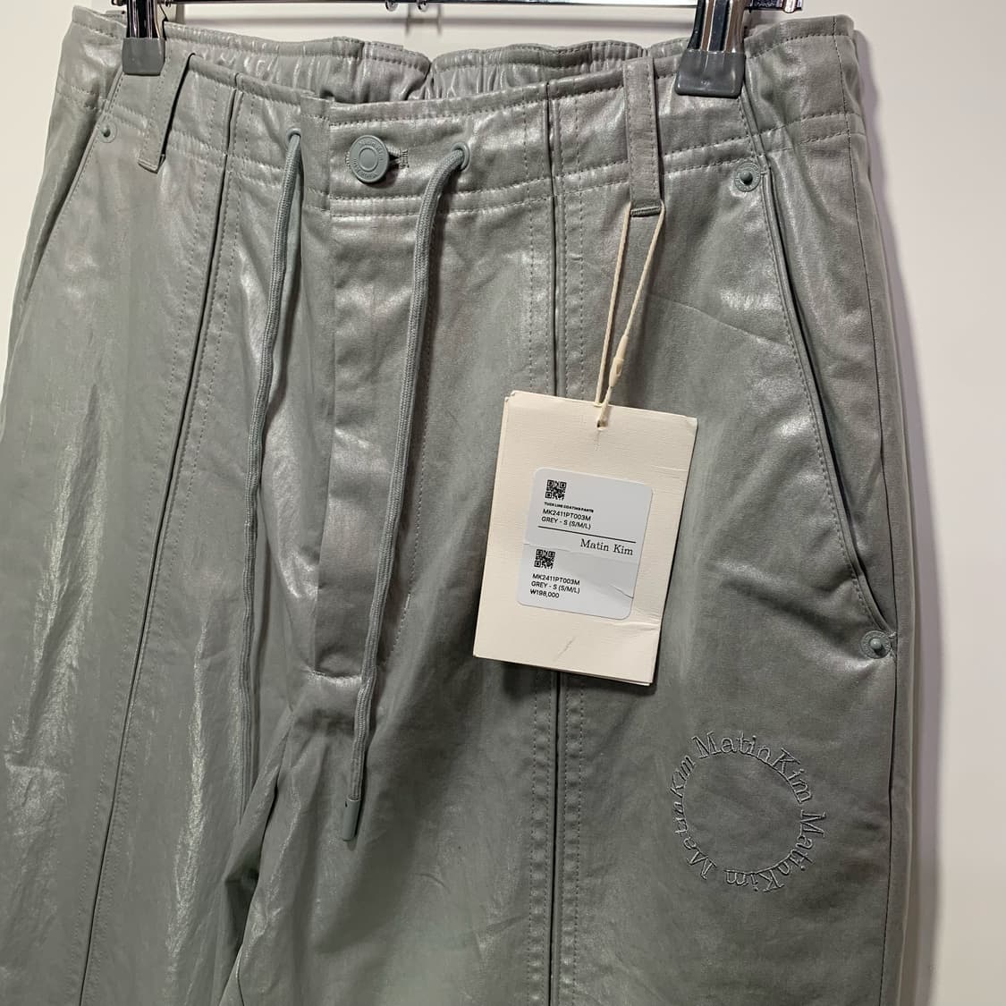 마땡킴 턱 라인 코팅 팬츠 상품이미지3