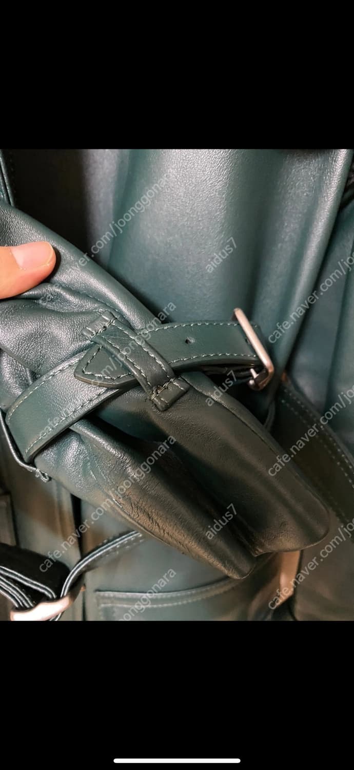 미착용 코치  양가죽 양털 탈부착 신세계본점 구매 상품이미지3