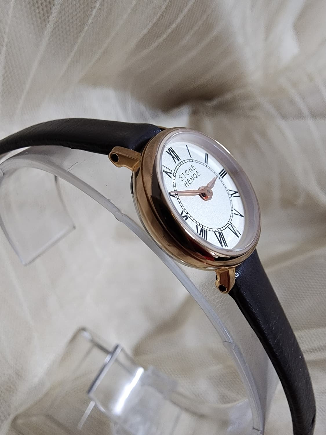 스톤헨지 가죽 시계 Roman Dial 여성용 상품이미지2
